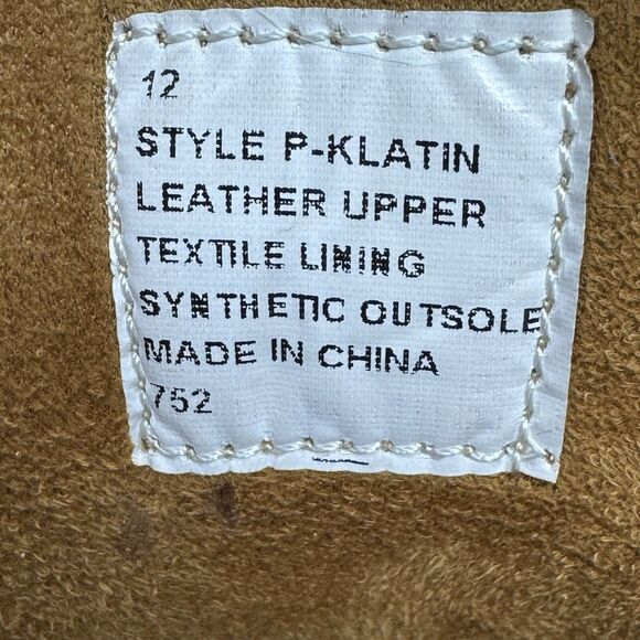 Steve Madden Brown Leather Cap Toe Chukka Ankle Boots - Picture 7 of 8